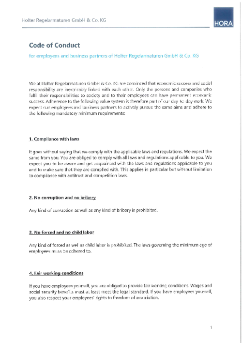 Code of Conduct