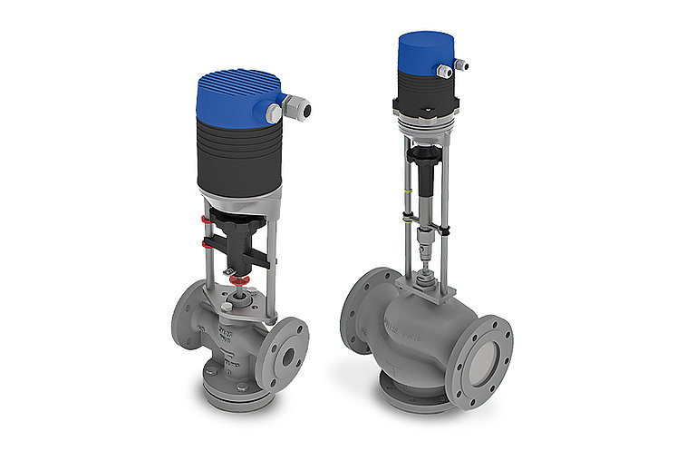 Control Valves in Cast Iron with flange connection

