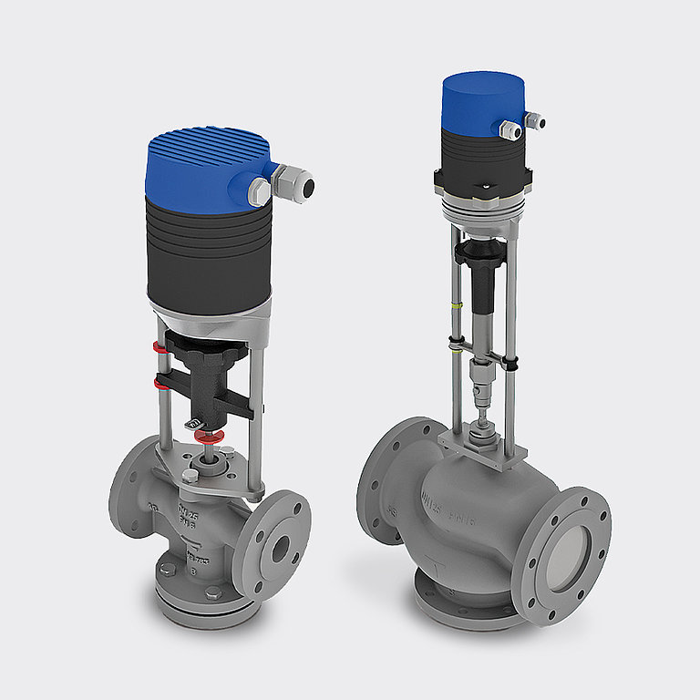 Control Valves in Cast Iron with flange connection